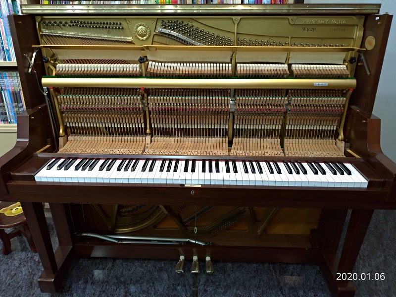 原裝YAMAHA W102B(胡桃木) 3